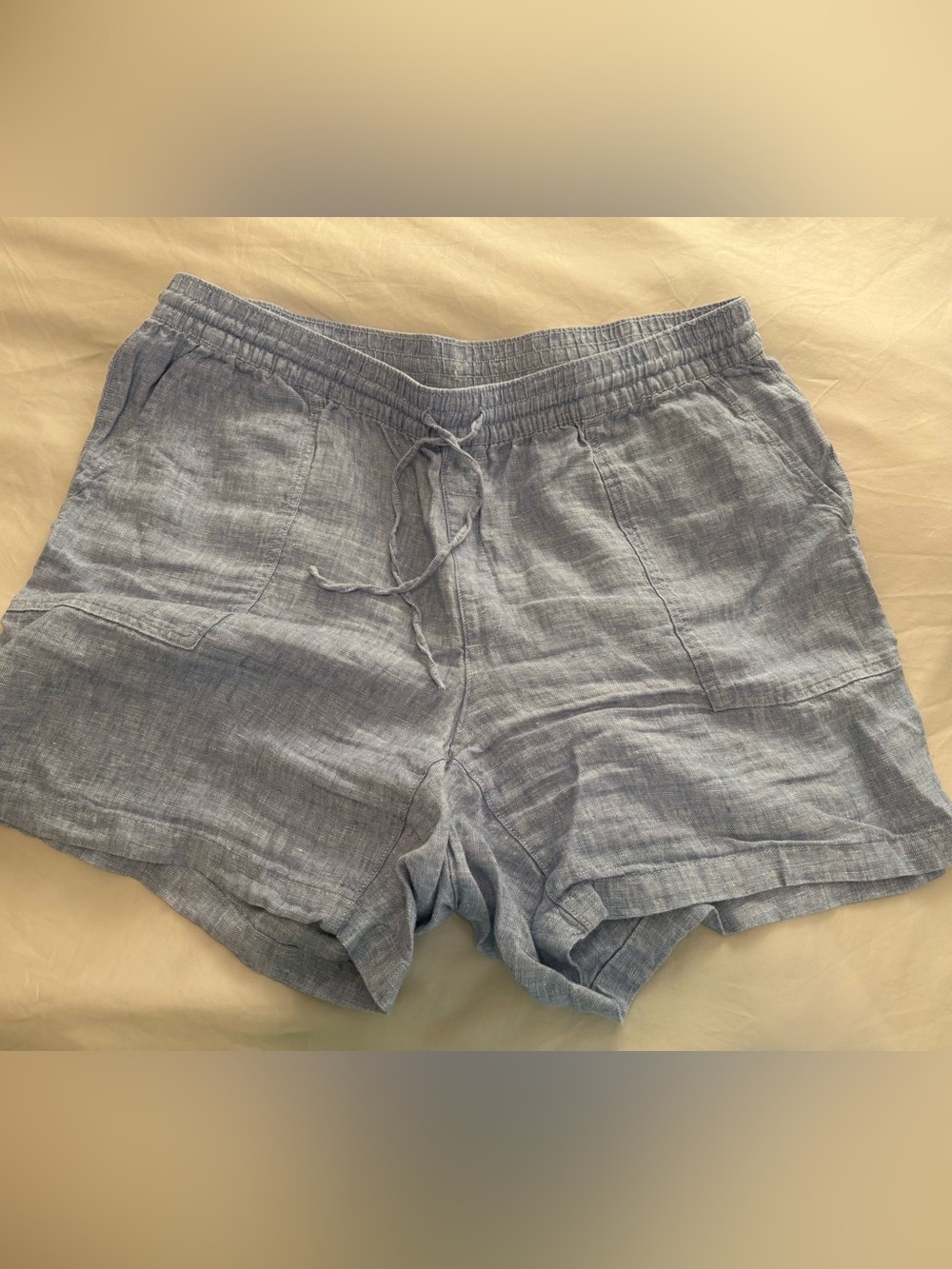 Land’s End Linen Chambray Shorts